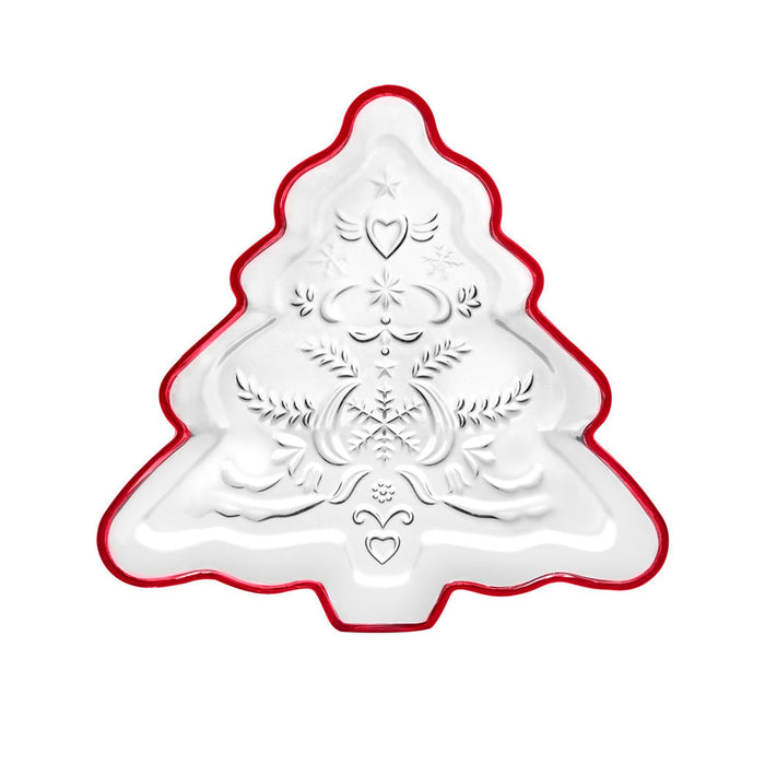 Godinger Christmas Tree Serving Tray