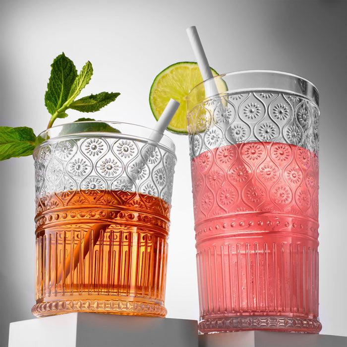 Godinger Claro Acrylic Double Old Fashion Set Of 4