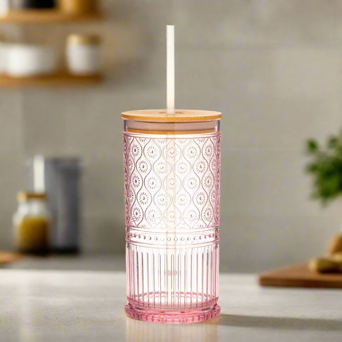 Godinger Claro Acrylic Pink Sippy Cup