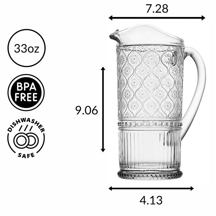 Godinger Claro Beverage Pitcher