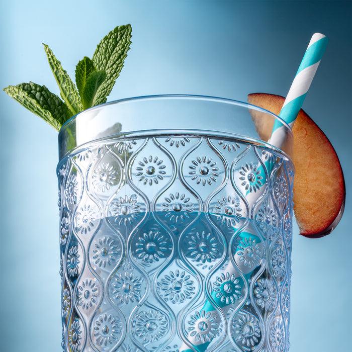 Godinger Claro Blue Acrylic Highball Set Of 4