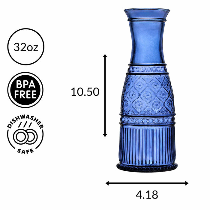 Godinger Claro Blue Carafe