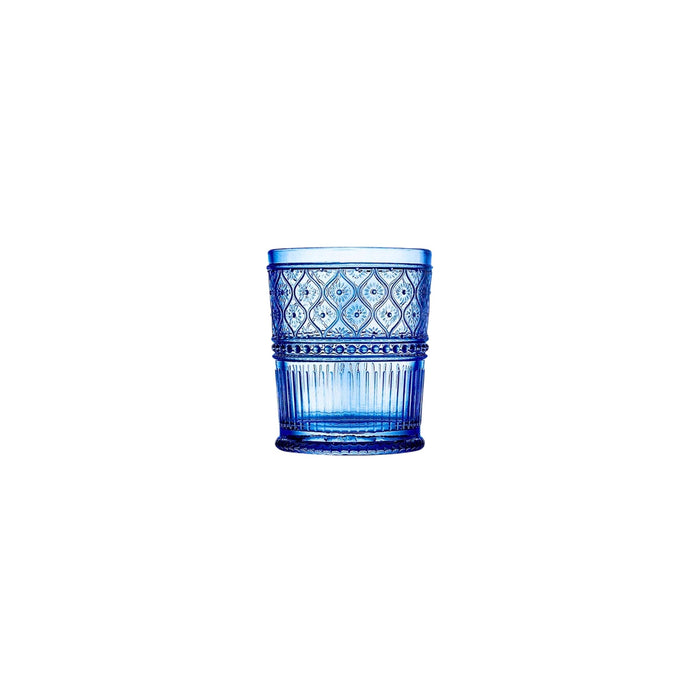 Godinger Claro Blue Double Old Fashion Set Of 4
