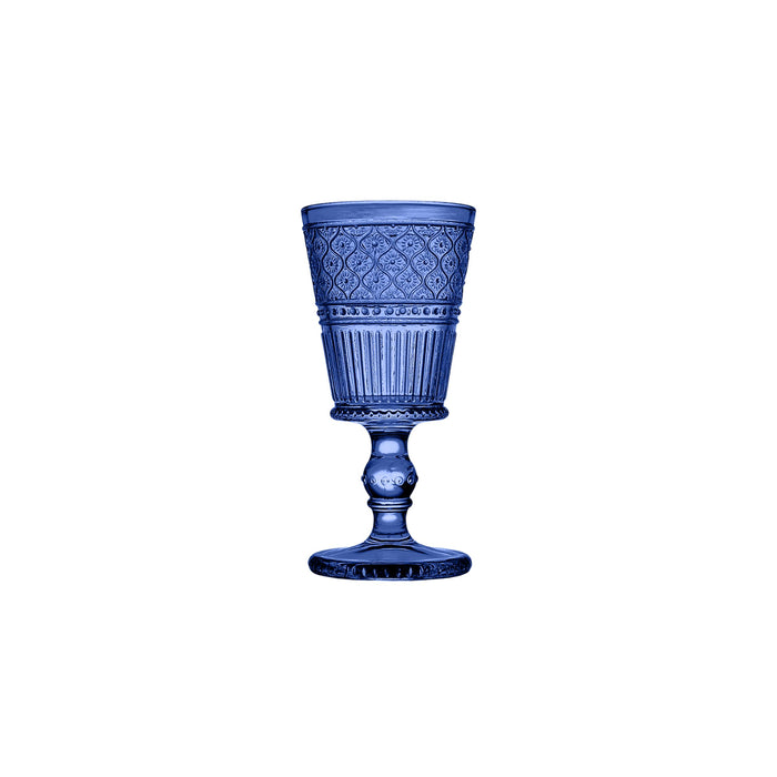 Godinger Claro Blue Goblet Set Of 4