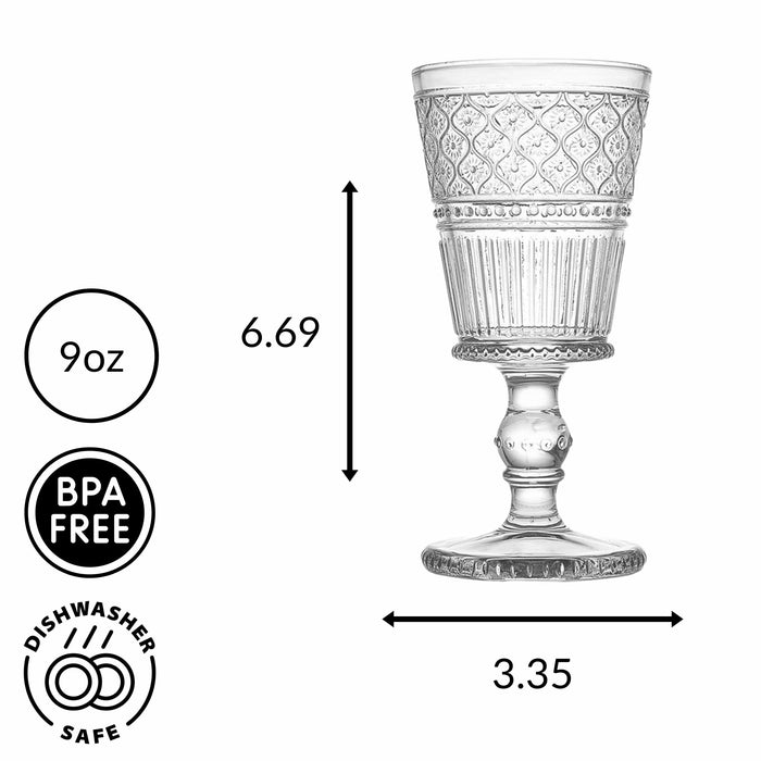 Godinger Claro Goblet Set Of 4