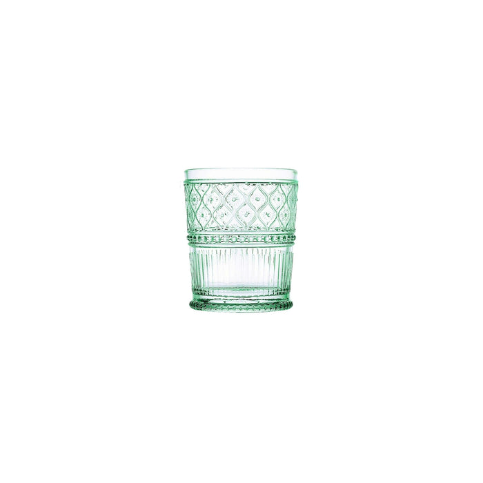 Godinger Claro Green Double Old Fashion Set Of 4