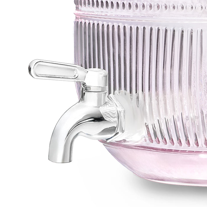 Godinger Claro Pink Beverage Dispenser