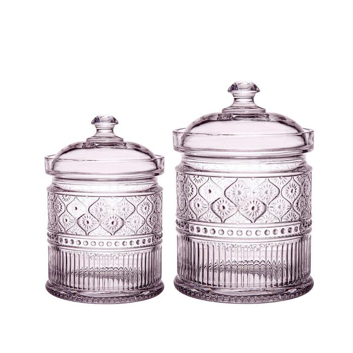 Godinger Claro Pink Canister Small