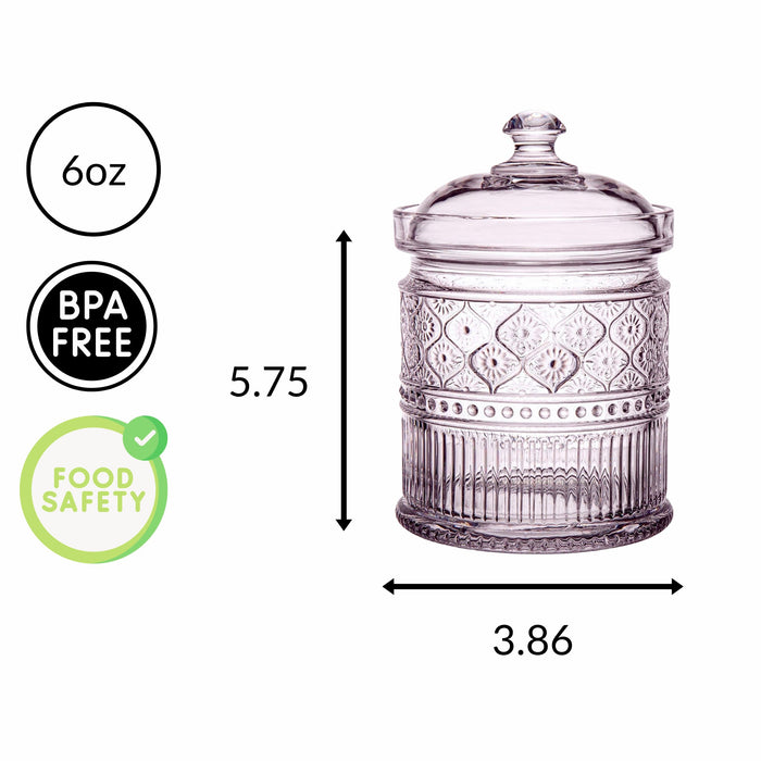 Godinger Claro Pink Canister Small