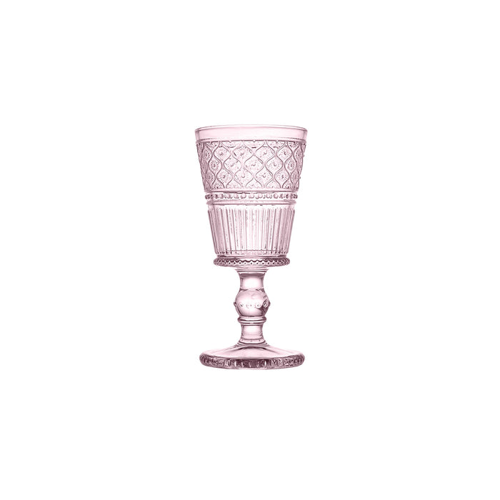 Godinger Claro Pink Goblet Set Of 4