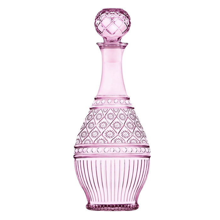 godinger Claro Pink Wine Decanter