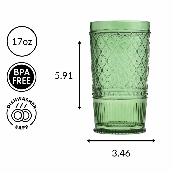 Godinger Claro Sage Highball Set Of 4