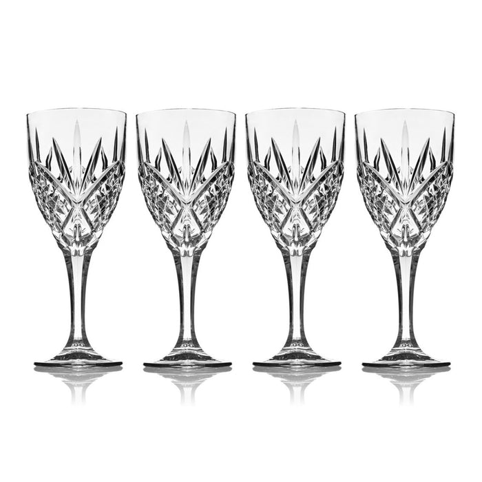 godinger Dublin Acrylic Goblet Set of 4