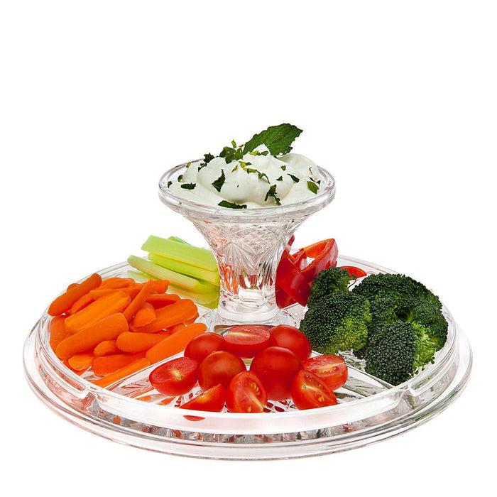 Godinger Dublin Crystal 4 In 1 Cake Dome