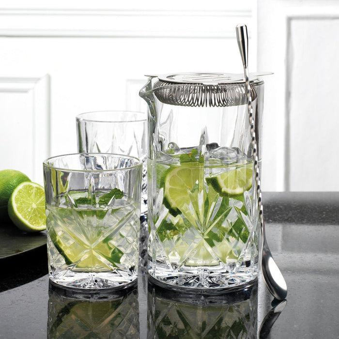 Godinger Dublin Crystal 6 Piece Mixing Pitcher Set