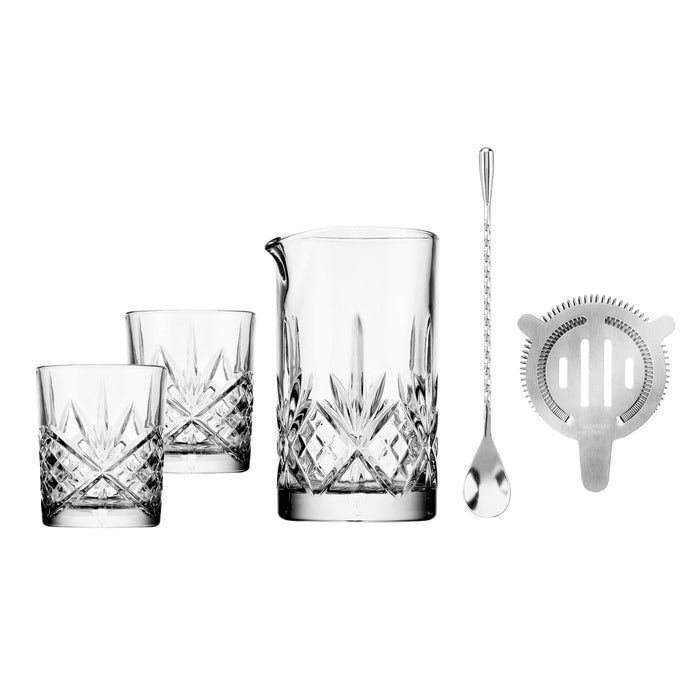 godinger Dublin Crystal 6 Piece Mixing Pitcher Set