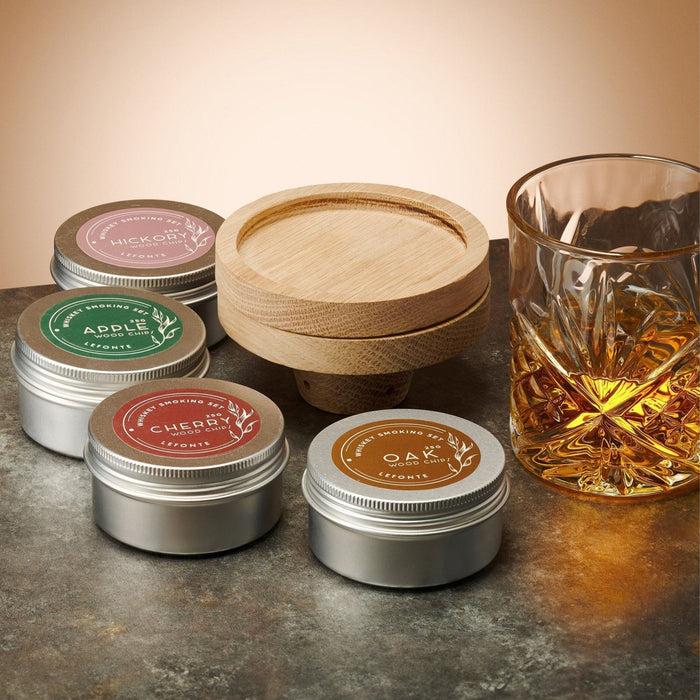 Godinger Dublin Crystal 9 Piece Whiskey Smoker Set