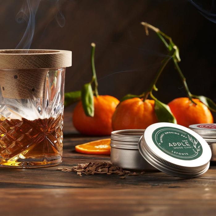 Godinger Dublin Crystal 9 Piece Whiskey Smoker Set