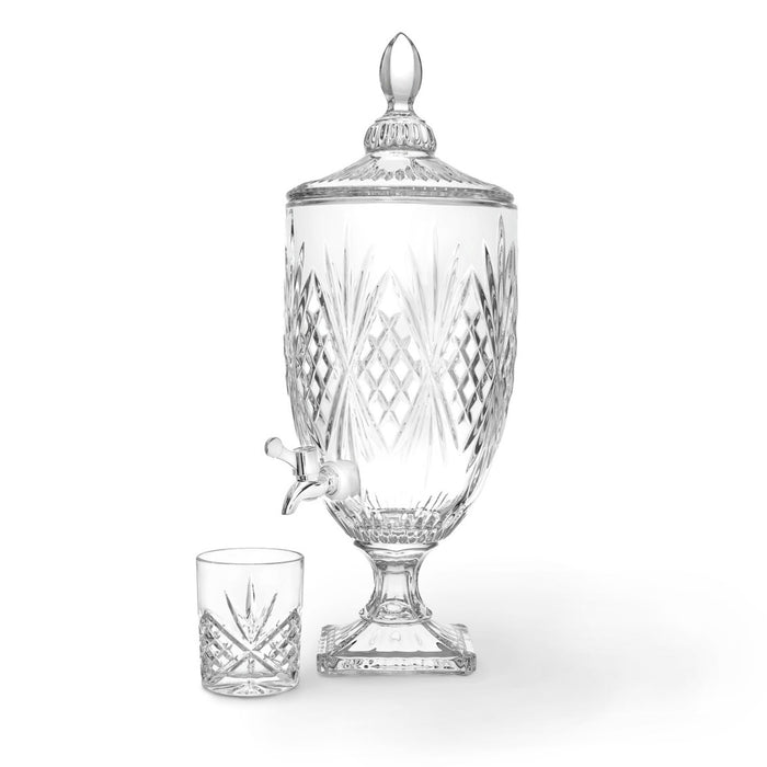 Godinger Dublin Crystal Beverage Dispenser