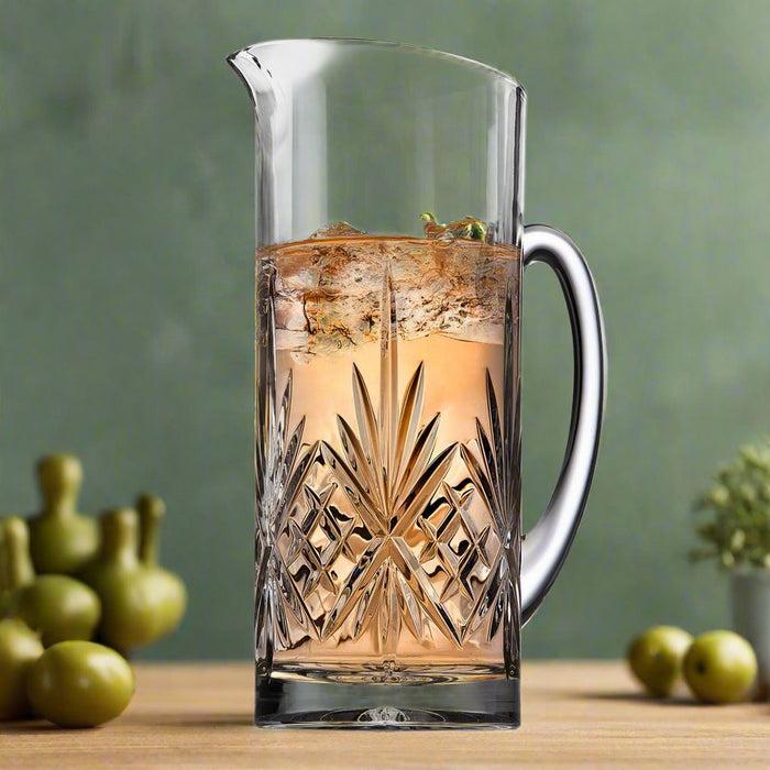 Godinger Dublin Crystal Beverage Pitcher