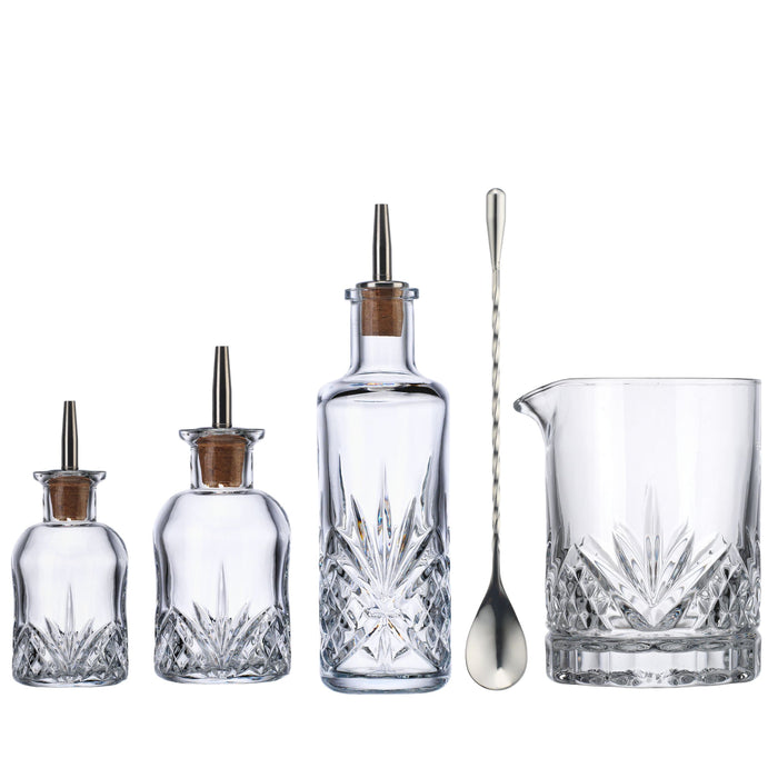Godinger Dublin Crystal Bitters Set