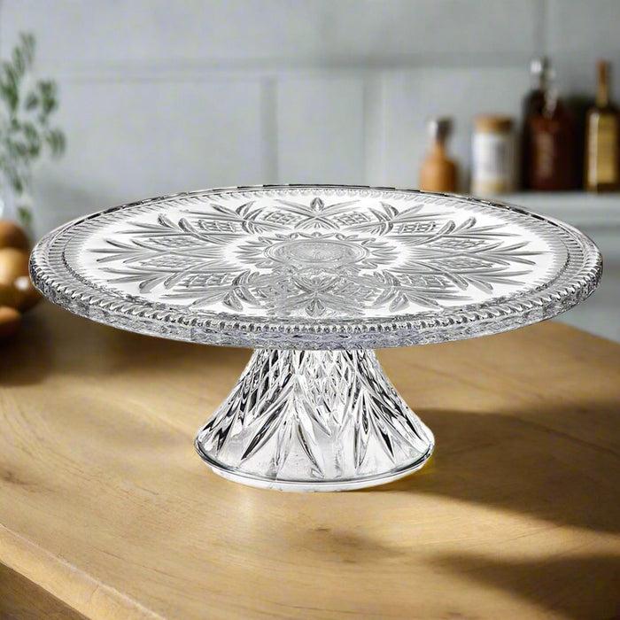 Godinger Dublin Crystal Cake Stand