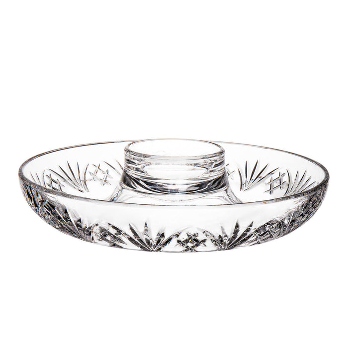 godinger Dublin Crystal Chip & Dip