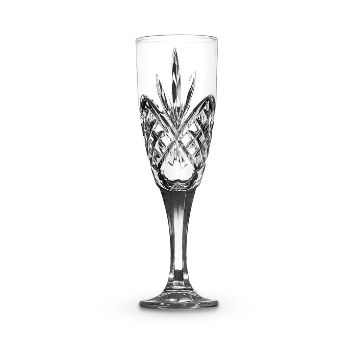 Godinger Dublin Crystal Flutes Set Of 4