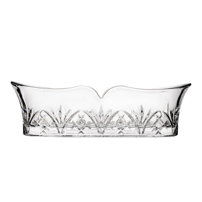 godinger Dublin Crystal Fork & Spoon Caddy