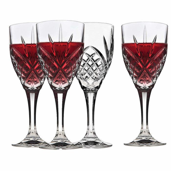 Godinger Dublin Crystal Goblet Set Of 4