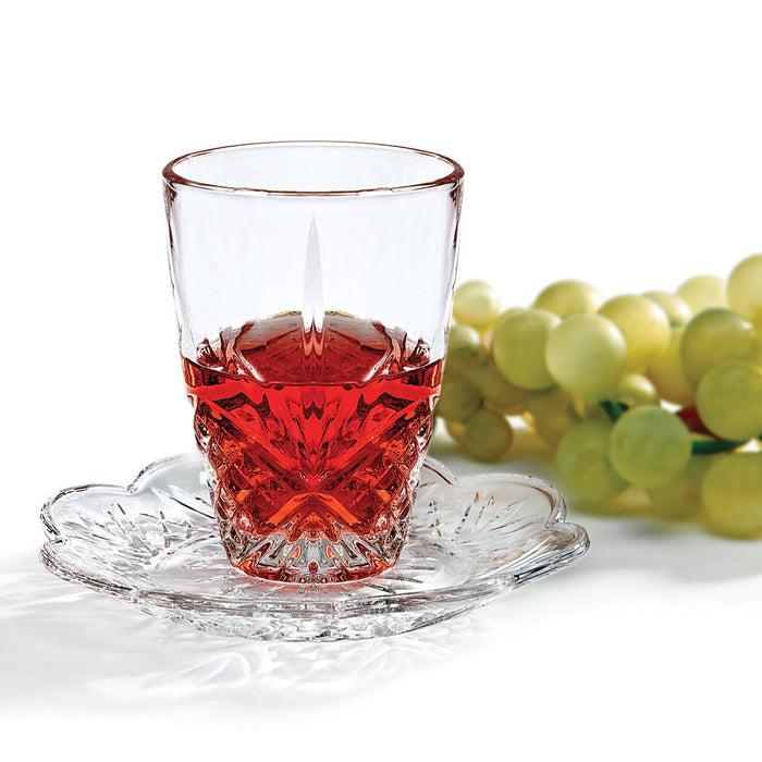 godinger Dublin Crystal Kiddush Set