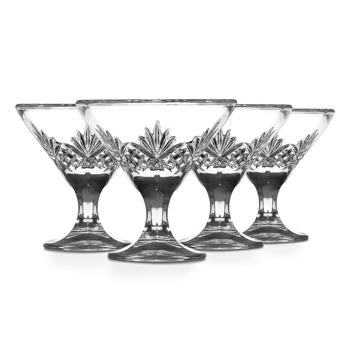 godinger Dublin Crystal Martini Set of 4