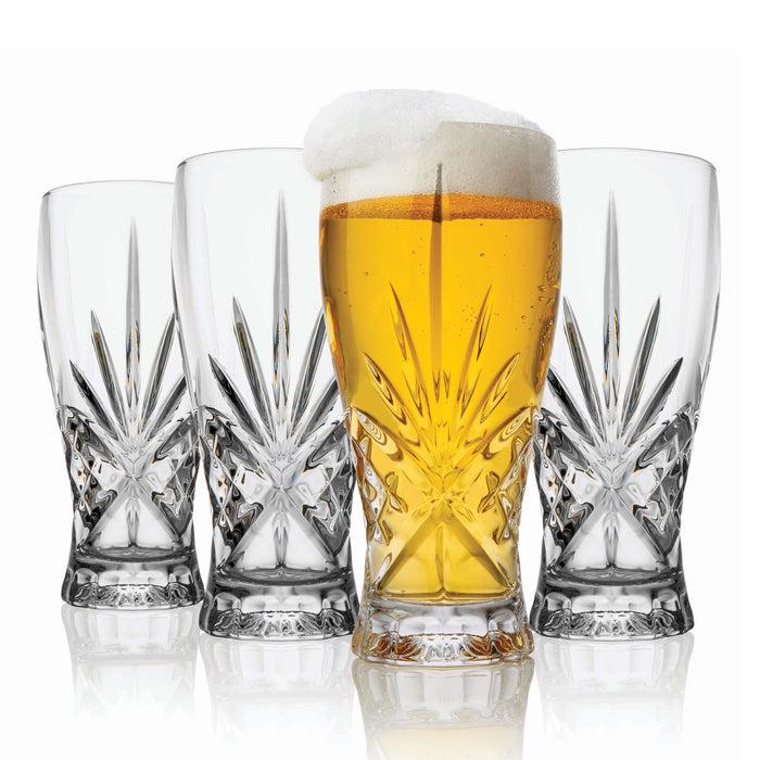Godinger Dublin Crystal Pint Set Of 4