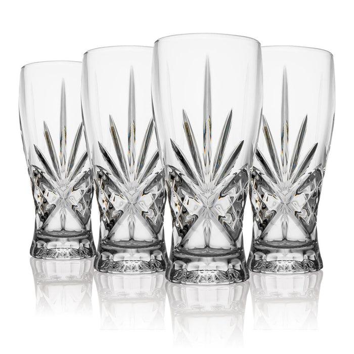 Godinger Dublin Crystal Pint Set Of 4