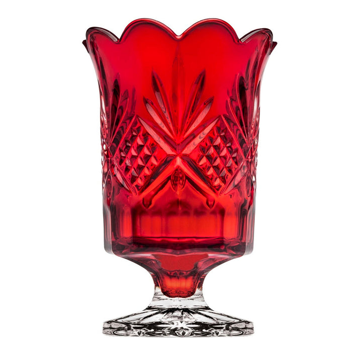 godinger Dublin Crystal Red Hurricane