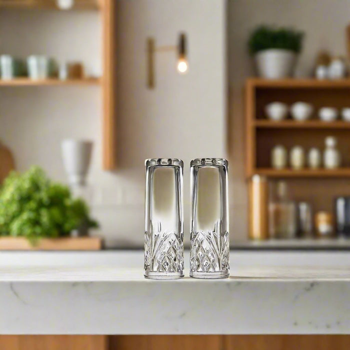 Godinger Dublin Crystal Salt & Pepper Shaker Set