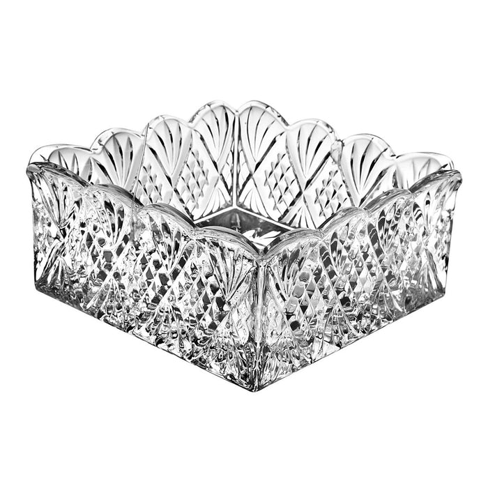godinger Dublin Crystal Scalloped Napkin Holder