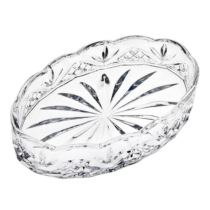 godinger Dublin Crystal Scalloped Soap Dish