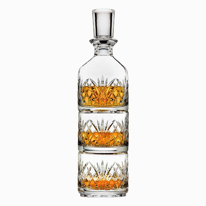 Godinger Dublin Crystal Stacking Decanter