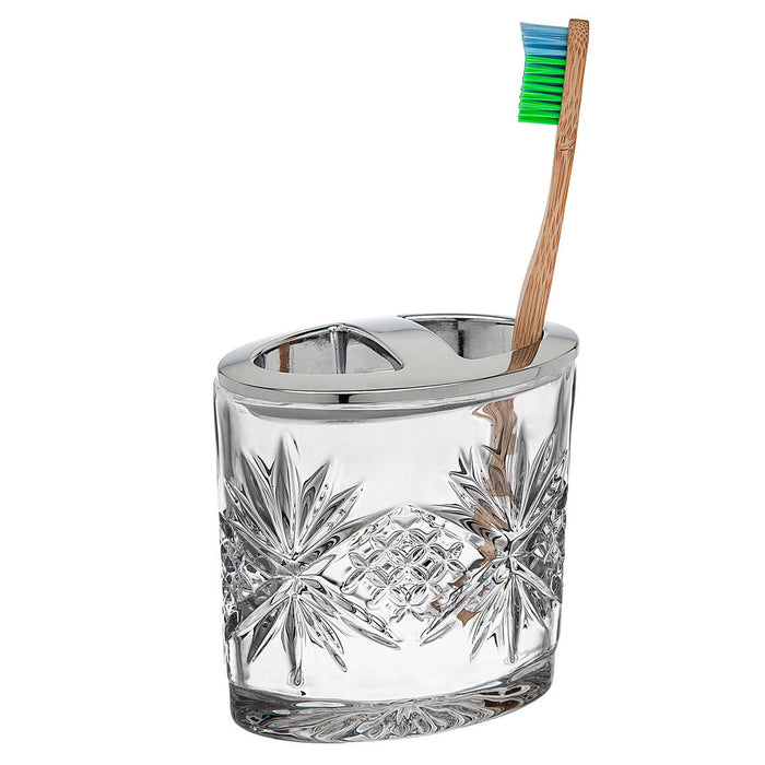 Godinger Dublin Crystal Tooth Brush Holder