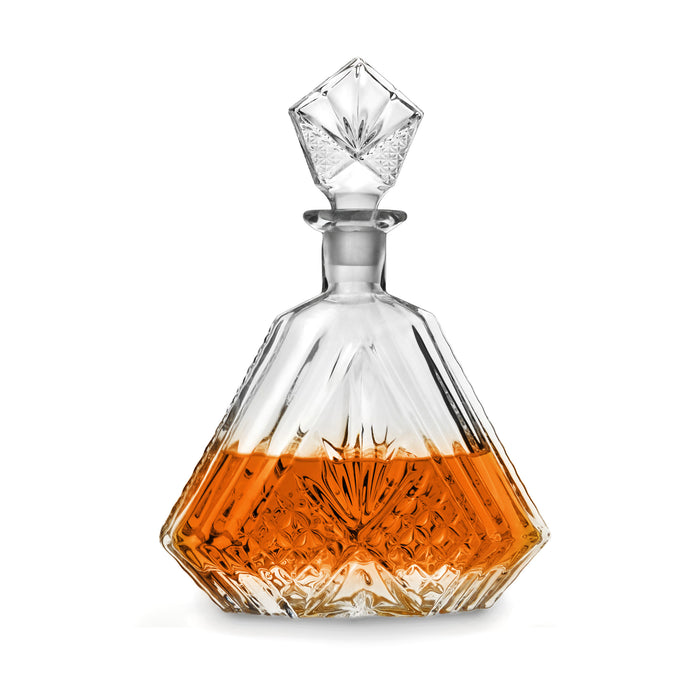 Godinger Dublin Crystal Triangle Decanter