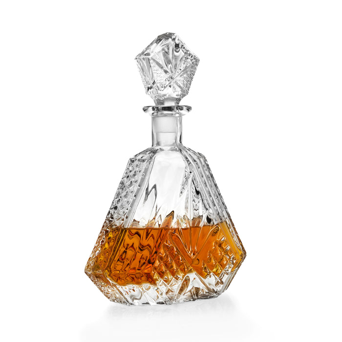 Godinger Dublin Crystal Triangle Decanter