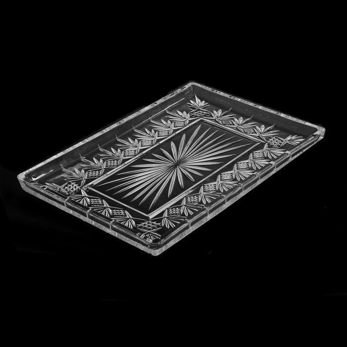 Godinger Dublin Crystal Vanity Tray