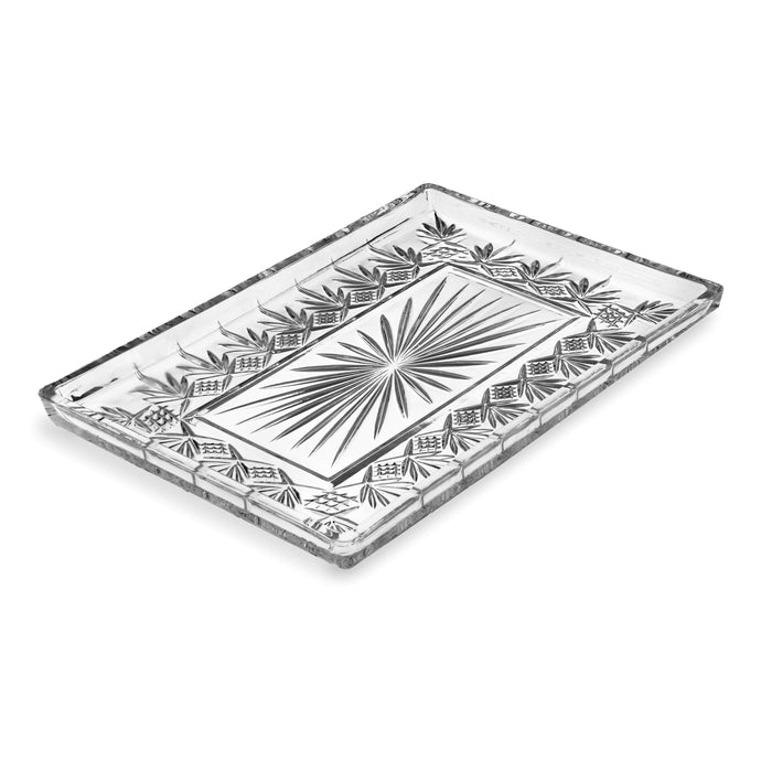 Godinger Dublin Crystal Vanity Tray