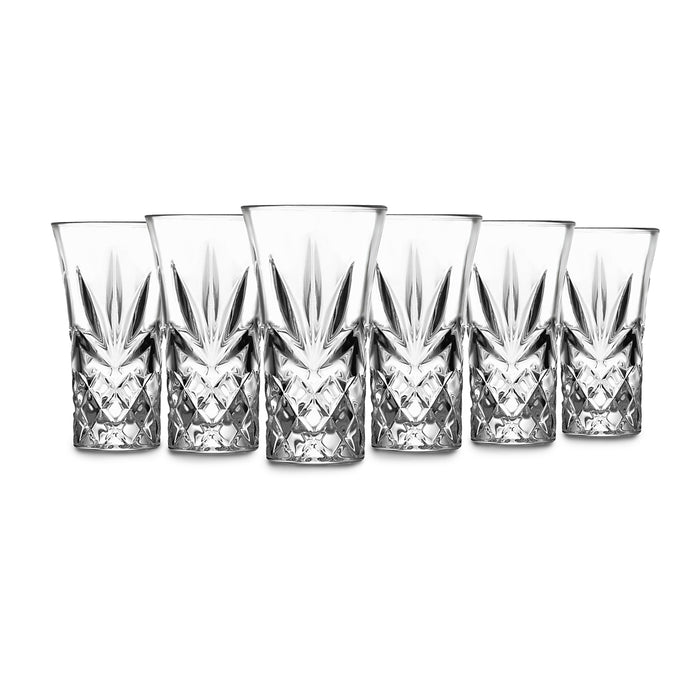 godinger Dublin Crystal Vodka Shooters Set of 6