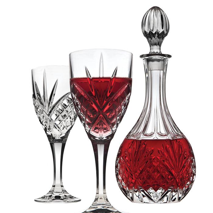 Godinger Dublin Crystal Wine Decanter 5 Piece Set