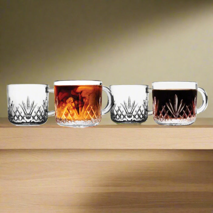 Godinger Dublin Espresso Mug Set Of 4