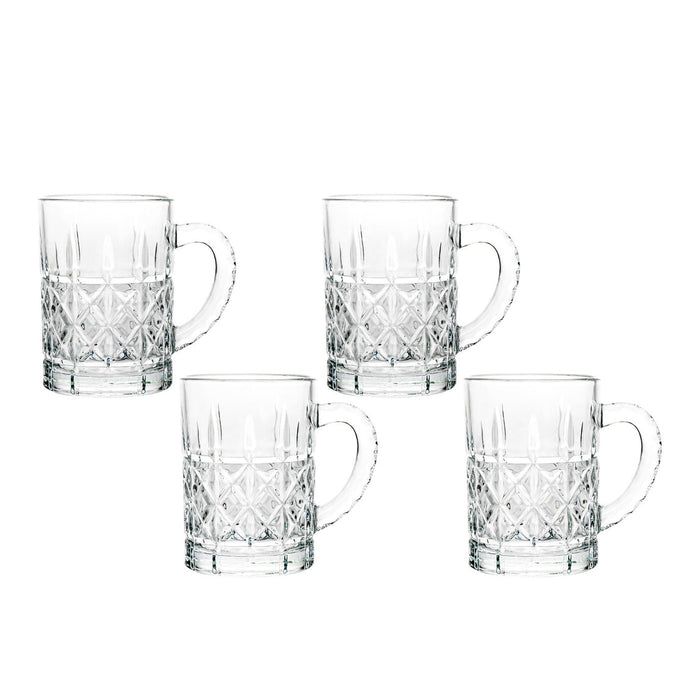 godinger Edison Coffee Mug Set of 4