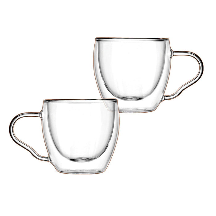 Godinger Espresso Double Wall Cup Set Of 2