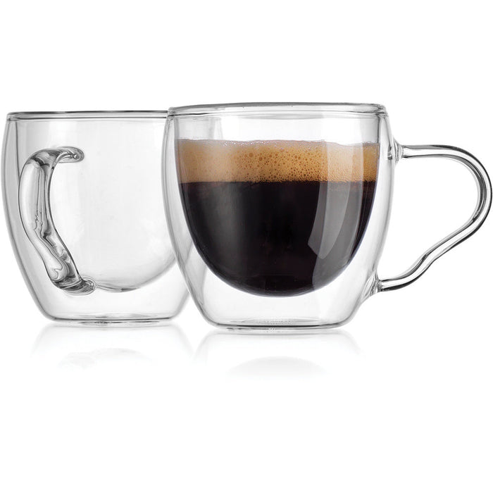 Godinger Espresso Double Wall Cup Set Of 2